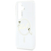 Etui Karl Lagerfeld IML KC Script MagSafe do Samsung Galaxy S26 Plus przezroczysty
