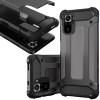 Hybrid Armor pancerne hybrydowe etui pokrowiec Xiaomi Redmi Note 11 Pro+ 5G (China) / 11 Pro 5G (China) / Mi11i HyperCharge / Poco X4 NFC 5G czarny