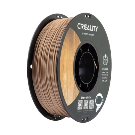 CREALITY FILAMENT CR-PLA WOOD DO DRUKU 3D SOSNA BIAŁA 1KG NATURALNY EFEKT