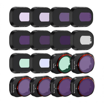 FREEWELL ZESTAW FILTRÓW OPTYCZNYCH DO DRONA DJI MINI 4 PRO 16 SZT MEGA PACK