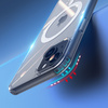 Etui do iPhone 15 Plus z MagSafe Dux Ducis Clin - przezroczyste