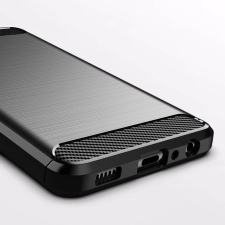 HURTEL ELASTYCZNE ETUI CARBON CASE DO SAMSUNG GALAXY A22 4G WYSOKA OCHRONA