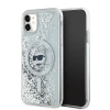 KARL LAGERFELD ETUI LIQUID GLITTER DO IPHONE 11 XR 6.1 CHOUPETTE DO MAGSAFE