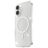 Etui CARE by PanzerGlass Flagship Urban Explorer w. White MagSafe na iPhone 17 - przezroczysto-brokatowe