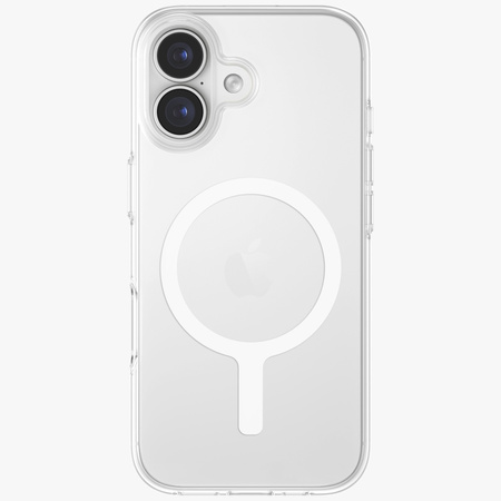 Etui UNIQ Clario do iPhone 17 Magclick   Charging przezroczysty