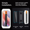 SPIGEN SZKŁO HARTOWANE GLAS.TR EZ FIT DO IPHONE 16 PRO Z ŁATWYM MONTAŻEM