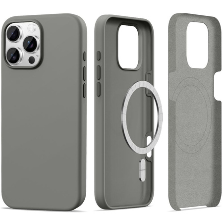 TECH-PROTECT SILICONE DO IPHONE 16 PRO MAX DO MAGSAFE OCHRONA Z SILIKONU
