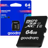 Goodram Microcard 64 GB karta pamięci micro SD XC UHS-I class 10, adapter SD (M1AA-0640R12)