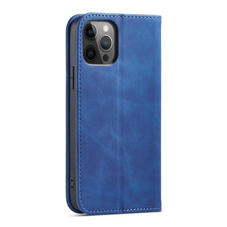 Magnet Fancy Case etui Samsung Galaxy A23 5G pokrowiec z klapką portfel podstawka niebieskie