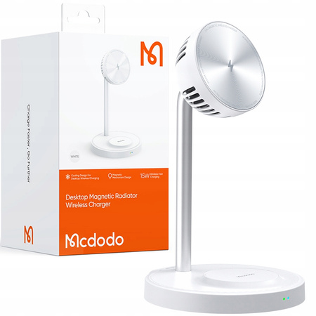 MCDODO STACJA DOKUJĄCA ŁADOWARKA INDUKCYJNA 2W1 DO MAGSAFE IPHONE AIRPODS