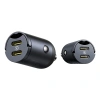 Ładowarka samochodowa Baseus Tiny Star 30W 2xUSB-C - czarna