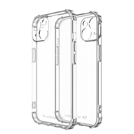 WOZINSKY ETUI POKROWIEC ANTI SHOCK DO IPHONE 14 PLUS PRZEZROCZYSTY PANCERNY