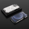 HURTEL POKROWIEC PANCERNY DO IPHONE 13 MINI Z PRZEZROCZYSTĄ RAMKĄ HONEYCOMB