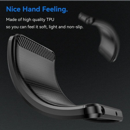 Etui Carbon Case do Xiaomi Redmi Note 13 Pro - czarne