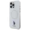 US POLO ASSN ETUI DO IPHONE 16 PRO MAX 6.9 DO MAGSAFE Z RINGIEM BIAŁYM