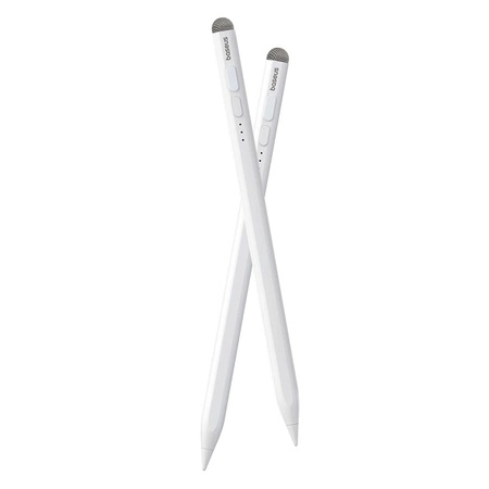 Rysik z aktywną końcówką Baseus Smooth Writing 2 Overseas Edition do iPad z kablem USB-C i wymienną końcówką - biały