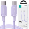 Kabel USB C - USB C 100W 1,2 m Joyroom S-CC100A14 – fioletowy