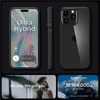 Spigen Crystal Hybrid, matte black - iPhone 15 Pro