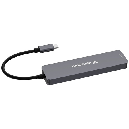 VERBATIM HUB MULTIFUNKCYJNY USB-C DO SAMSUNG HUAWEI LAPTOPA HDMI SD MICROSD