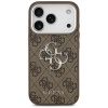 GUESS ETUI CASE DO IPHONE 17 PRO GRANULOWANE LOGO 4G Z LOGO DESIGN