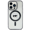 Karl Lagerfeld KLHMP15SHKHNOTK iPhone 15 6.1" transparent hardcase IML Karl`s Head MagSafe
