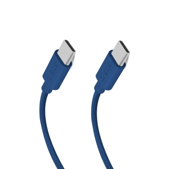 SBS KABEL USB-C 1,5M 60W DO TELEFONÓW Z OPLOCHEM DO ŁADOWANIA SZYBKIEGO