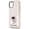 Etui Karl Lagerfeld KLHCN61HNCHTCP na iPhone 11 / Xr - różowe Ikonik Choupette