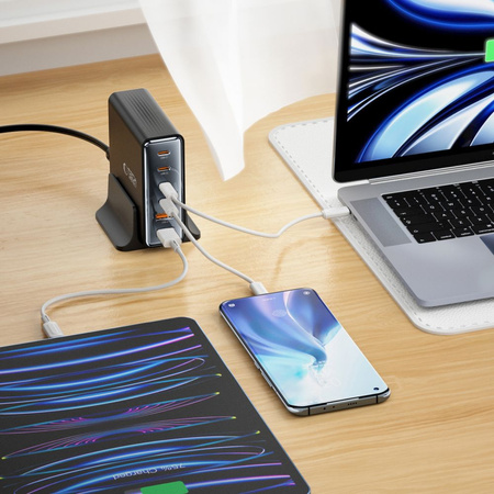 TECH-PROTECT ŁADOWARKA STACJA ZASILANIA 6-PORTOWA DO TELEFONÓW PD80W QC3.0
