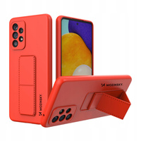 WOZINSKY ETUI KICKSTAND CASE SILIKONOWE DO SAMSUNG GALAXY A73 Z PODSTAWKĄ