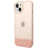 Guess GUHCP14MHGCOP iPhone 14 Plus 6,7" różowy/pink hardcase Translucent