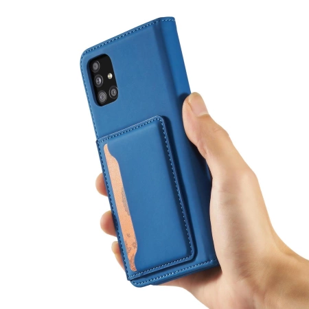 HURTEL ETUI MAGNETYCZNE DO SAMSUNG GALAXY A13 5G POKROWIEC NA KARTY I STAND