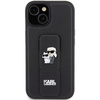 KARL LAGERFELD ETUI DO IPHONE 15 6,1 GRIPSTAND SAFFIANO KARL&CHOUPETTE PINS
