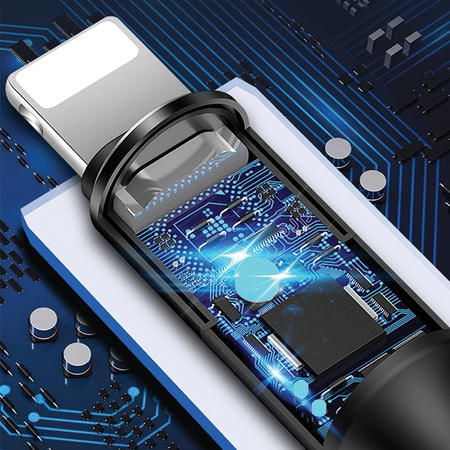 USAMS KABEL PLECIONY 3W1 DO LIGHTNING MICRO USB USB-C 1,5M 2A DO TELEFONÓW