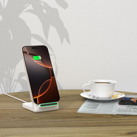TECH-PROTECT QI15W-A40 ŁADOWARKA BEZPRZEWODOWA DO TELEFONÓW IPHONE 15 14 13