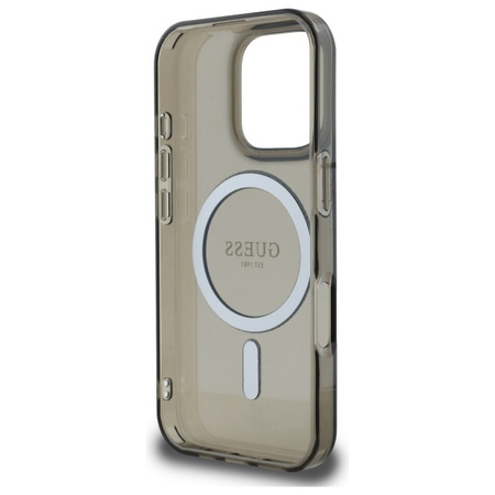 GUESS ETUI HARDCASE DO IPHONE 16 PRO MAX 6.9 DO MAGSAFE Z IML GLITTER