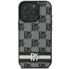 DKNY ETUI HARDCASE DO IPHONE 16 PRO MAX 6,9 Z PASKIEM CHEQUERED STRIPES