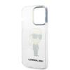 Karl Lagerfeld KLHCP14XHNIKTCT iPhone 14 Pro Max 6,7" transparent hardcase Ikonik Karl Lagerfeld