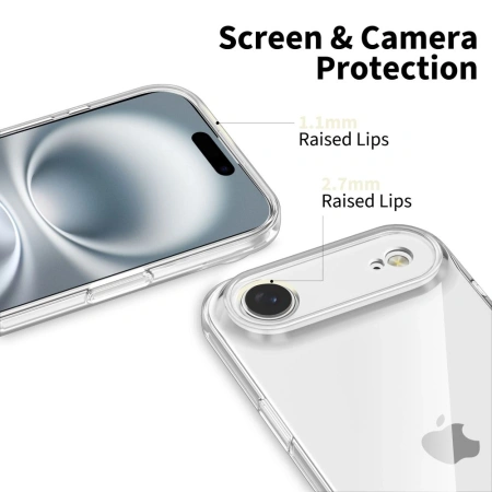 TECH-PROTECT ETUI FLEXAIR DO IPHONE 17 AIR Z OCHRONĄ PRZEZROCZYSTE