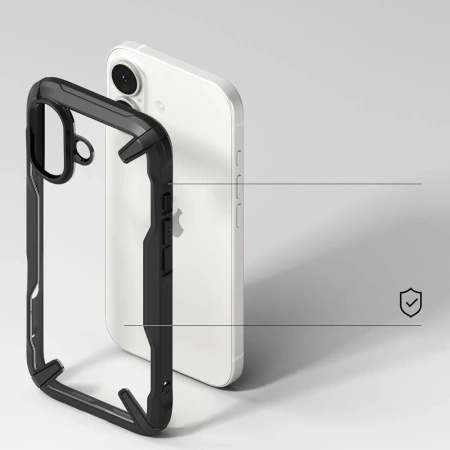 RINGKE ETUI FUSION X DO IPHONE 17 WZMOCNIONA OCHRONA Z PRZEZROCZYSTYM