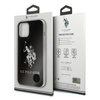 Etui U.S. Polo Assn. Shiny Big Logo na iPhone 12 Pro Max - czarne