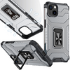 Crystal Ring Case pancerne hybrydowe etui pokrowiec + magnetyczny uchwyt iPhone 12 mini czarny