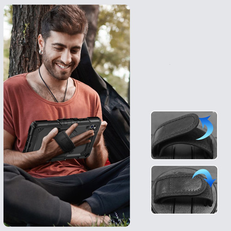 TECH-PROTECT SOLID GALAXY TAB A9 / A11 8.7 X110 / X115 / X133 / X135 BLACK
