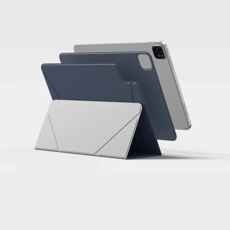 Etui AMAZINGTHING Matte Pro Mag Folio z podstawką na iPad Air M3 13" - niebieskie