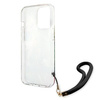 Guess GUHCP13LHFLSB iPhone 13 Pro / 13 6,1" niebieski/blue hardcase Flower Strap