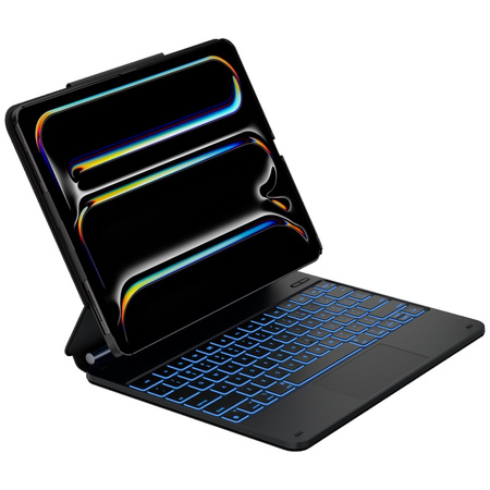 Etui Typecase Edge + z klawiaturą do     iPad Air 13" 2024/2025 włókno węglowe