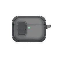 Etui AMAZINGTHING Titan Pro Mag Case Clear do AirPods Pro 3 - czarne