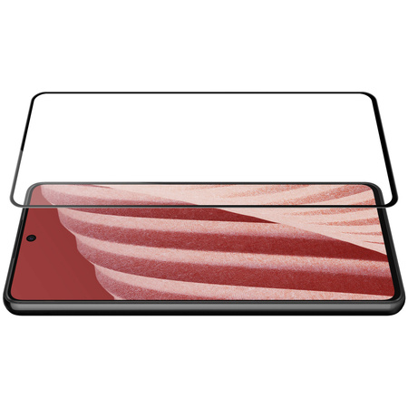Nillkin CP+PRO ultracienkie szkło hartowane na cały ekran z ramką 0,2 mm 9H Samsung Galaxy A73 czarny