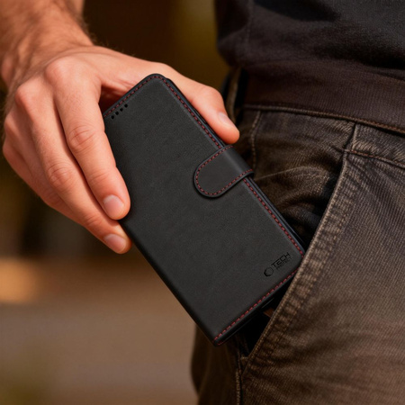 TECH-PROTECT WALLET GALAXY S26 BLACK/RED