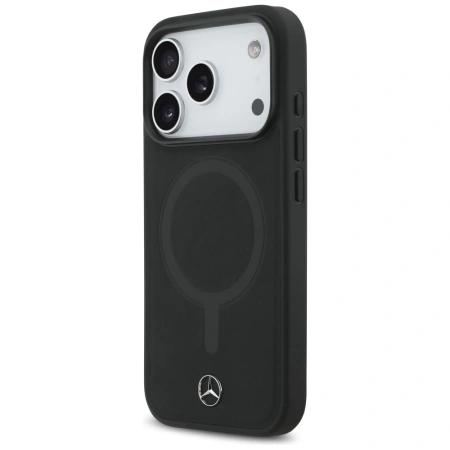 MERCEDES ETUI SKÓRZANE PLAIN SMOOTH LEATHER DO IPHONE 17 PRO