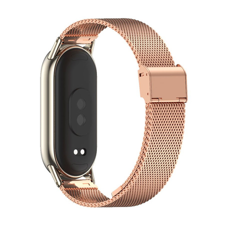 TECH-PROTECT PASEK MILANESE DO XIAOMI SMART BAND 8 9 NFC STYLIZOWANY DESIGN